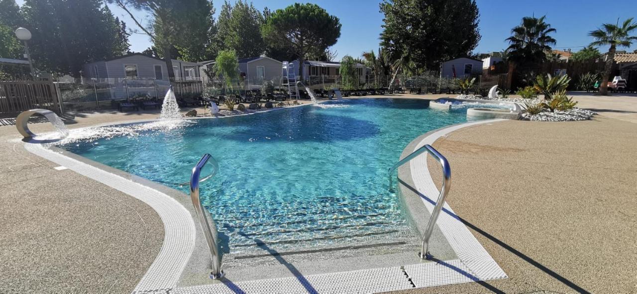 Mobil Home 40 M2 Camping 4* Valras-Plage Esterno foto