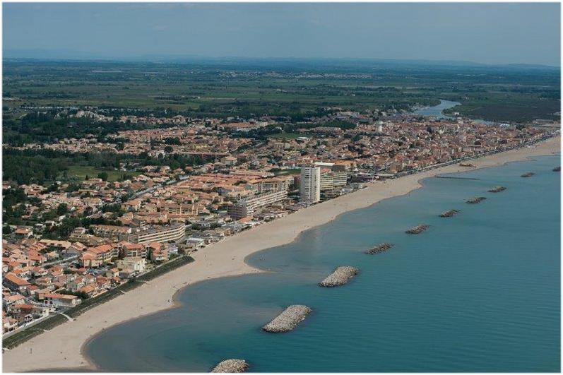Mobil Home 40 M2 Camping 4* Valras-Plage Esterno foto